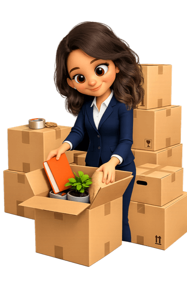 Sarah vous aide à vous installer