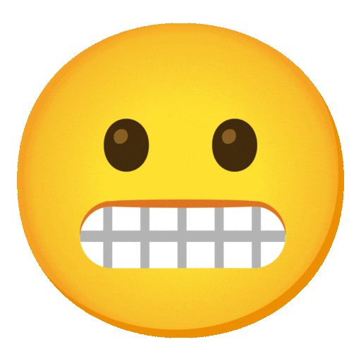 Emoji grimace